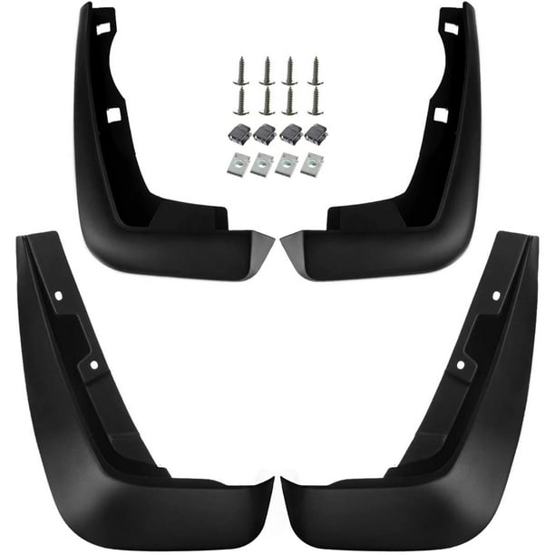 Set of 4 Front and Rear Mud Flaps Splash Guards Set for Jaguar F-Pace 2017-2018 Set of 4 Front and Rear Mud Flaps Splash Guards Set for Jaguar F-Pace 2017-2018